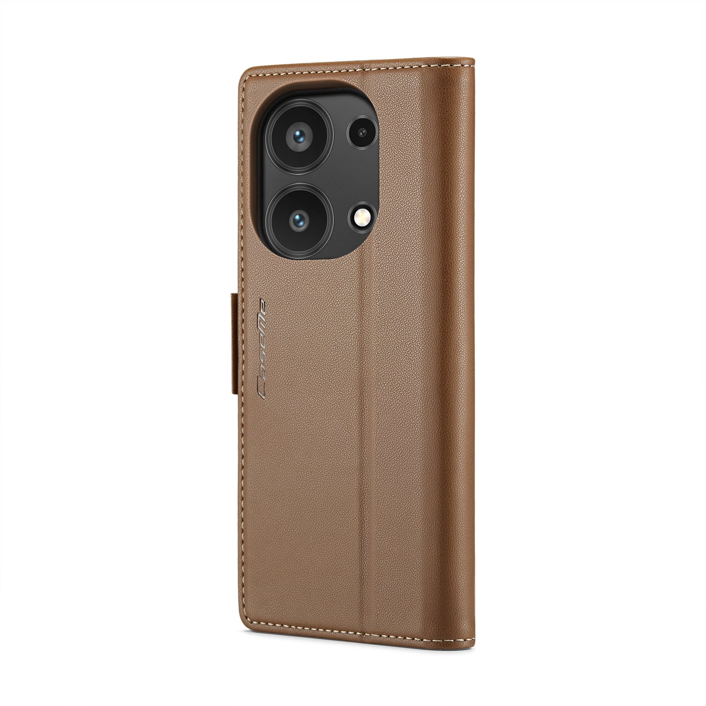 Xiaomi Redmi Note 13 Pro 4G Leather Wallet Case - RFID Blocking, Stand Function, Card Slots