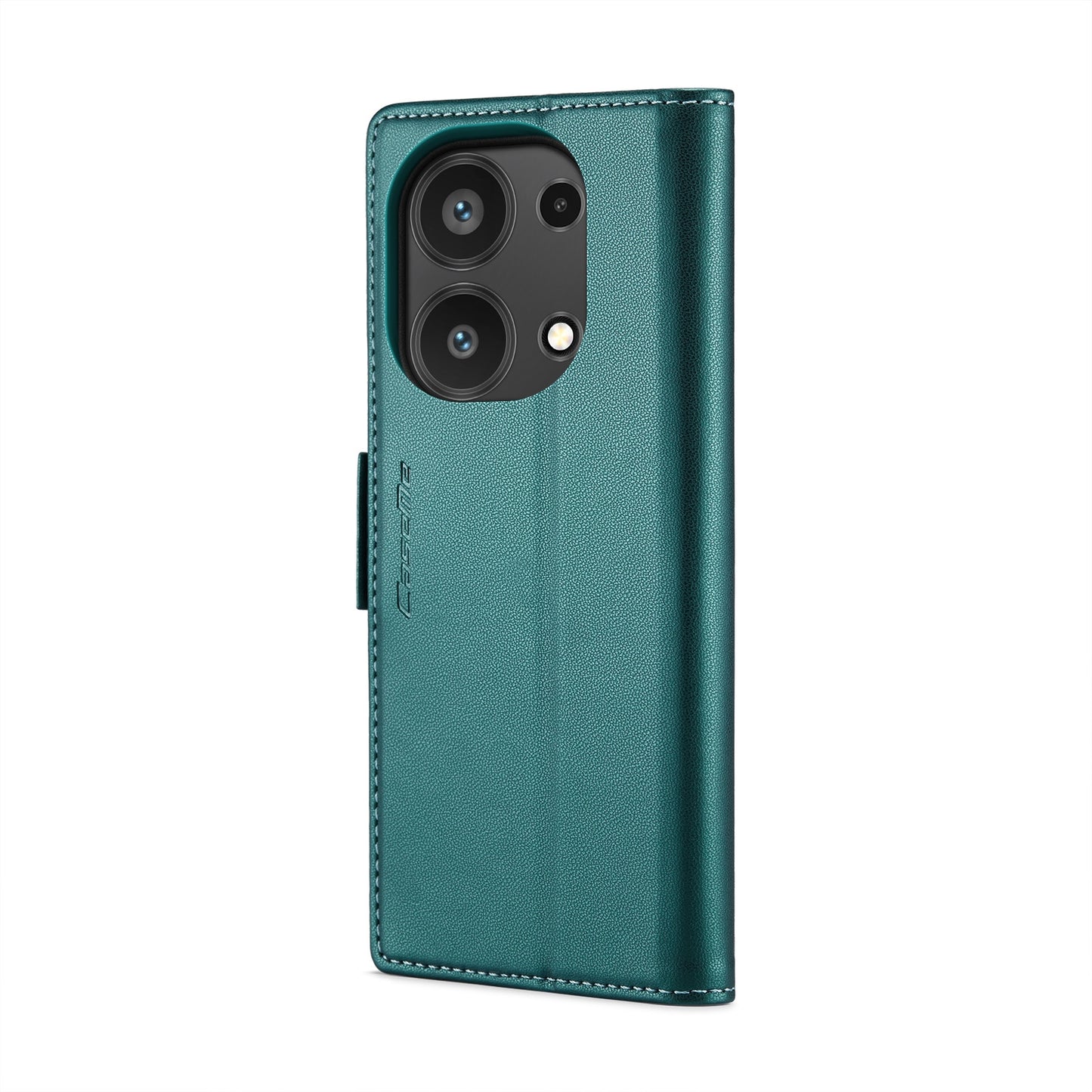 Xiaomi Redmi Note 13 Pro 4G Leather Wallet Case - RFID Blocking, Stand Function, Card Slots