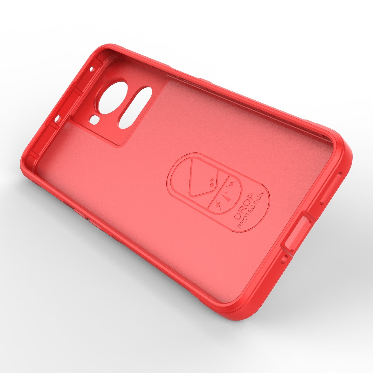 OnePlus 10R 5G Global Magic Shield Phone Case – Durable TPU + Flannel, Stylish Protection, Brightly Coloured, Wear-Resistant-buycases.co.uk