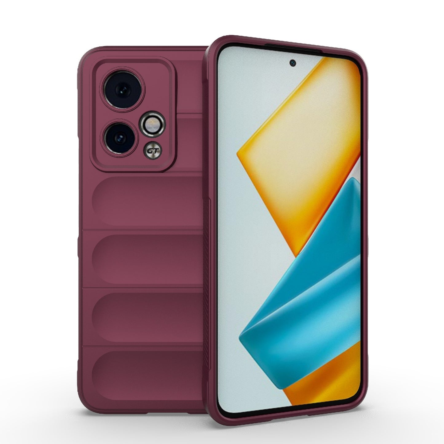 Honor 90 GT 5G Magic Shield Phone Case – Durable TPU + Flannel, Stylish Protection, Brightly Coloured, Wear-Resistant-buycases.co.uk