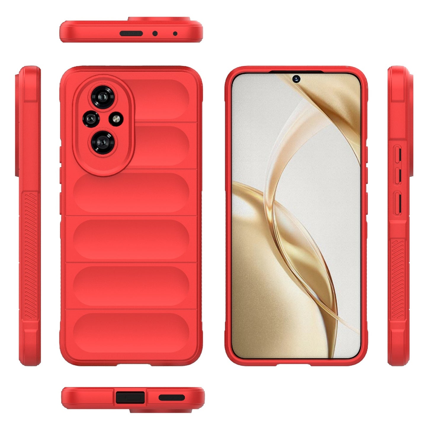 Honor 200 Magic Shield Phone Case – Durable TPU + Flannel, Stylish Protection, Brightly Coloured, Wear-Resistant-buycases.co.uk