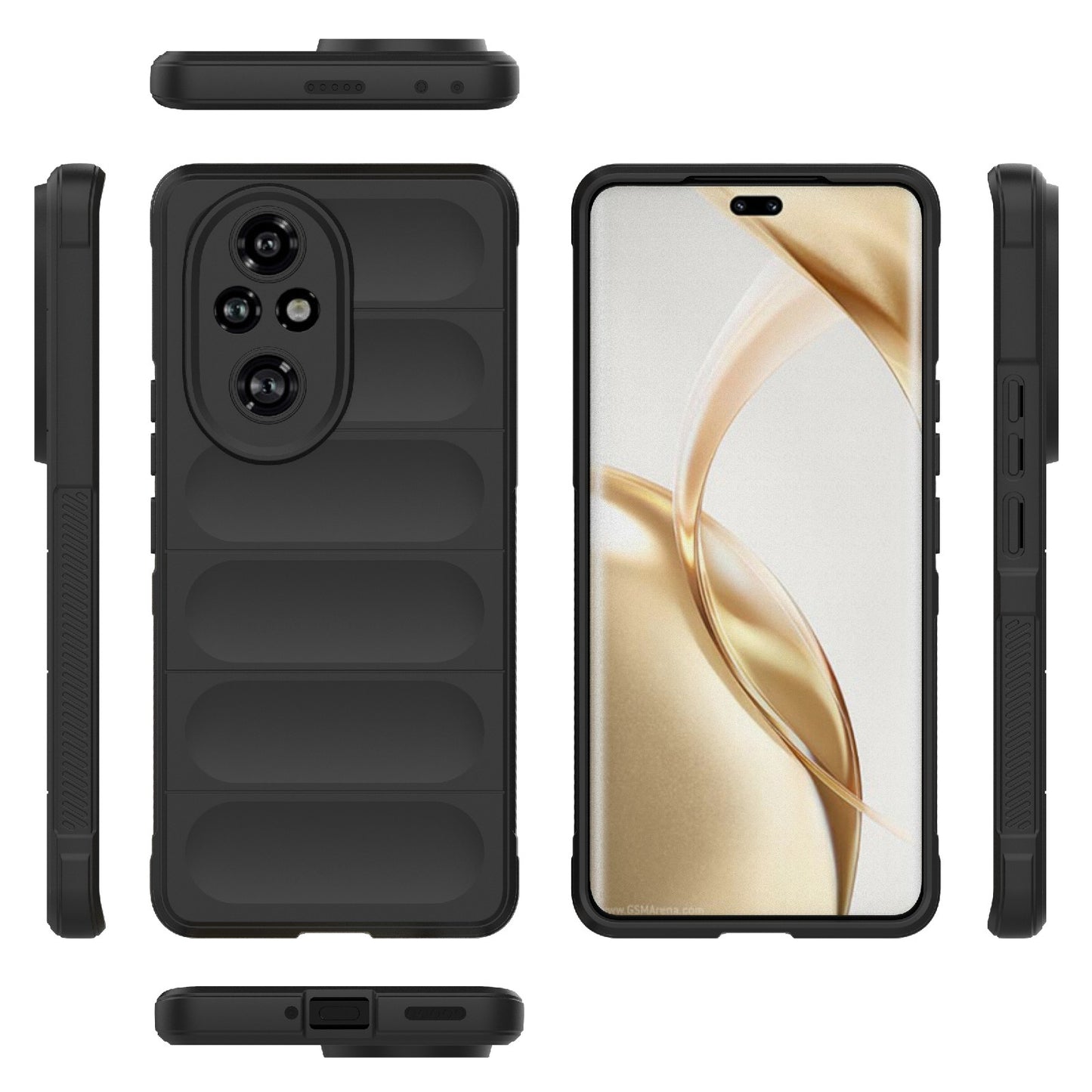 Honor 200 Pro Magic Shield Phone Case – Durable TPU + Flannel, Stylish Protection, Brightly Coloured, Wear-Resistant-buycases.co.uk