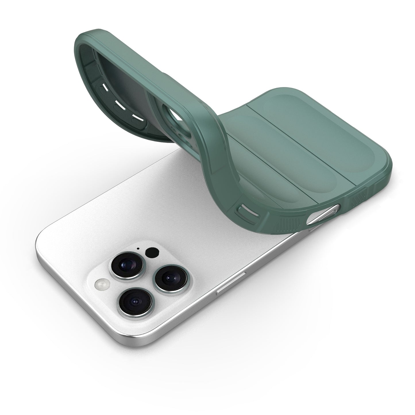 iPhone 16 Pro Max Magic Shield Phone Case – Durable TPU + Flannel, Stylish Protection, Brightly Coloured, Wear-Resistant-buycases.co.uk