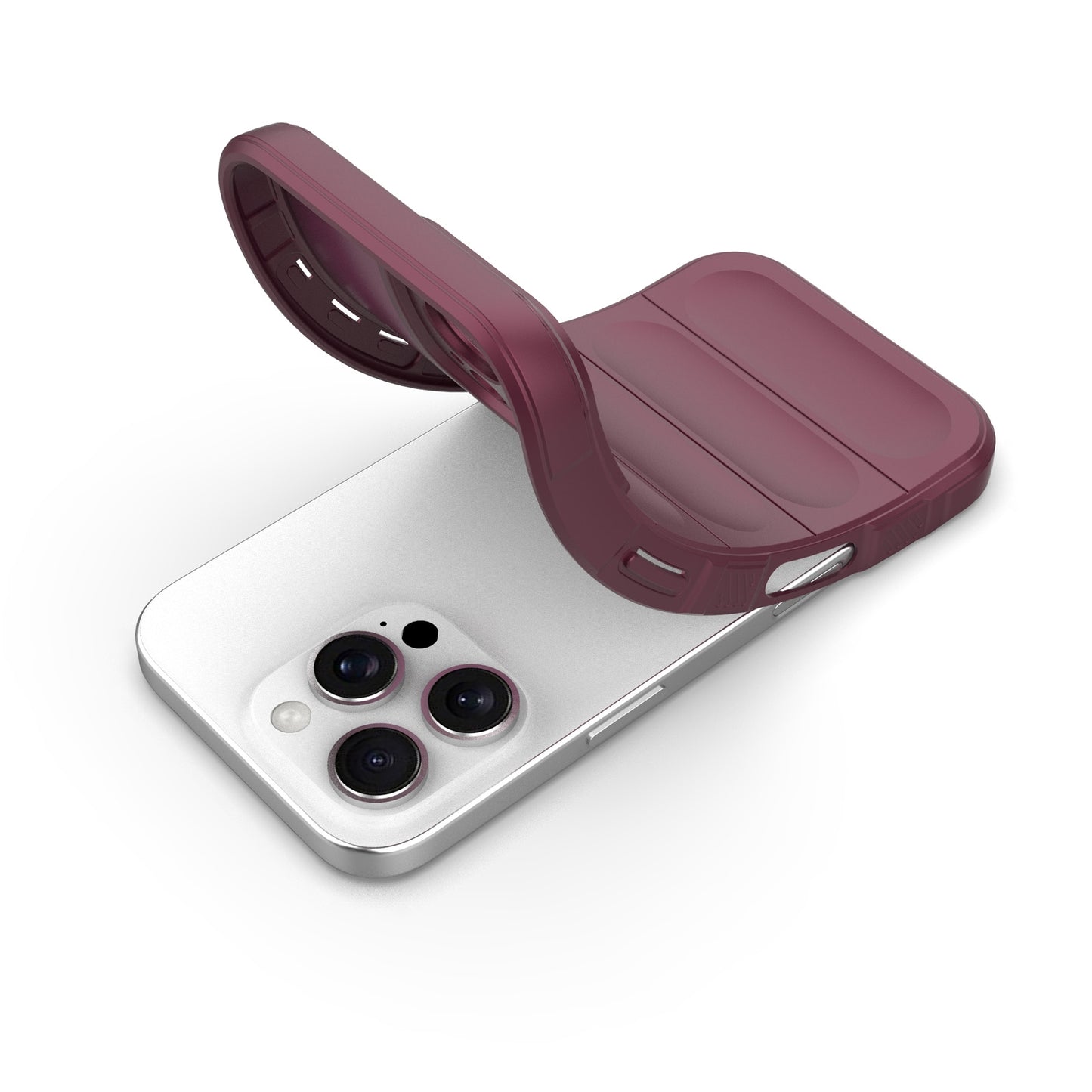 iPhone 16 Pro Magic Shield Phone Case – Durable TPU + Flannel, Stylish Protection, Brightly Coloured, Wear-Resistant-buycases.co.uk