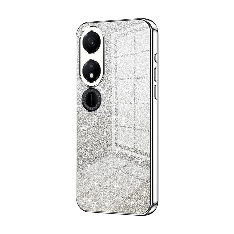 Honor Play 40 Luxury Glitter Gradient Powder Electroplated Case with Advanced Protection and Style