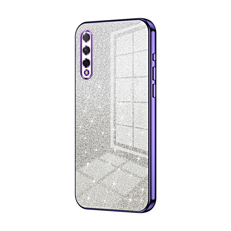Honor 9X Pro Luxury Glitter Gradient Powder Electroplated Case with Advanced Protection and Style
