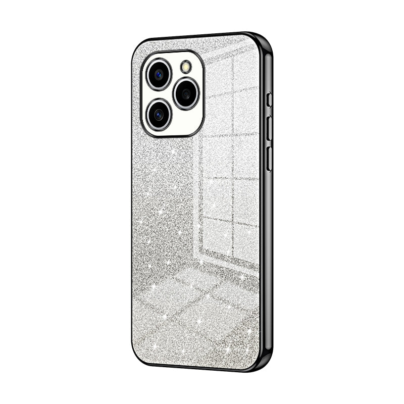 Honor 60 SE Luxury Glitter Gradient Powder Electroplated Case with Advanced Protection and Style