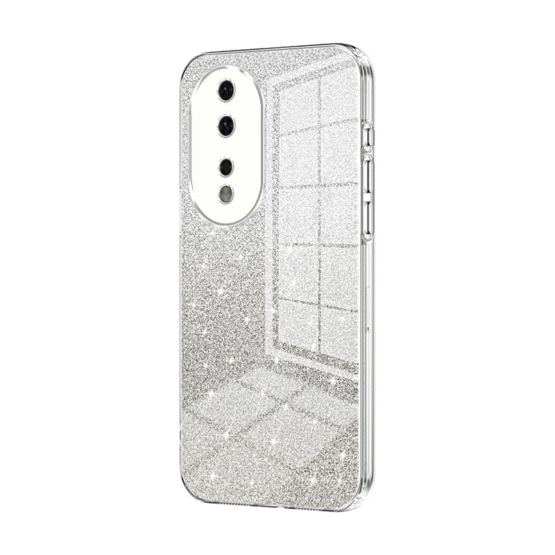 Honor 80 Luxury Glitter Gradient Powder Electroplated Case with Advanced Protection and Style