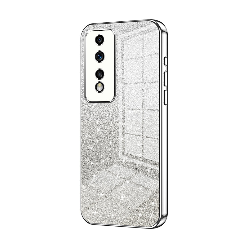 Honor 80 GT Luxury Glitter Gradient Powder Electroplated Case with Advanced Protection and Style