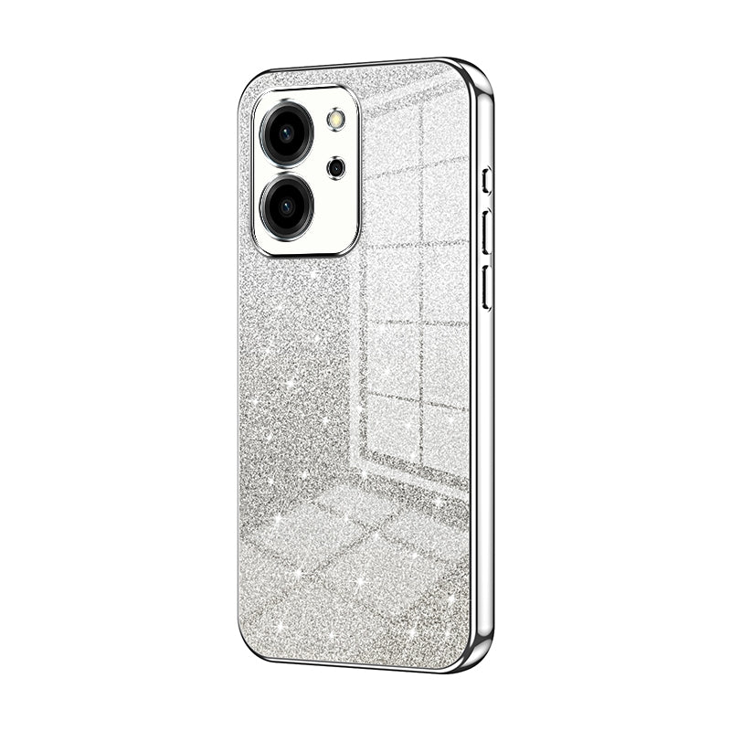 Honor 80 SE Luxury Glitter Gradient Powder Electroplated Case with Advanced Protection and Style