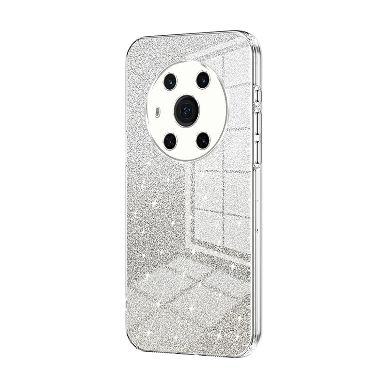 Honor Magic3 Luxury Glitter Gradient Powder Electroplated Case with Advanced Protection and Style