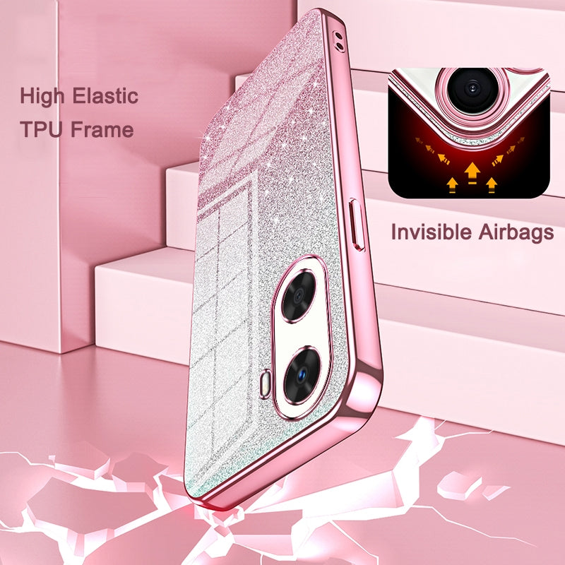 Huawei Nova 11 SE Luxury Glitter Gradient Powder Electroplated Case with Advanced Protection and Style