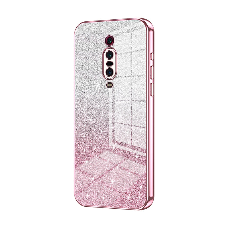 Xiaomi Redmi K20 Luxury Glitter Gradient Powder Electroplated Case with Advanced Protection and Style