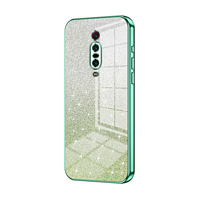 Xiaomi Redmi K20 Luxury Glitter Gradient Powder Electroplated Case with Advanced Protection and Style