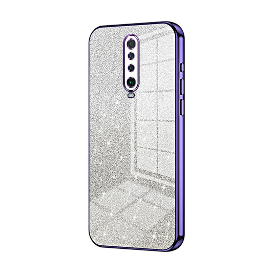 Xiaomi Redmi K30 Luxury Glitter Gradient Powder Electroplated Case with Advanced Protection and Style