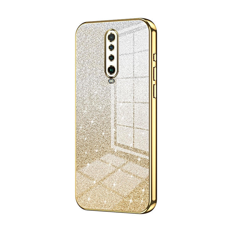 Xiaomi Redmi K30 5G Luxury Glitter Gradient Powder Electroplated Case with Advanced Protection and Style