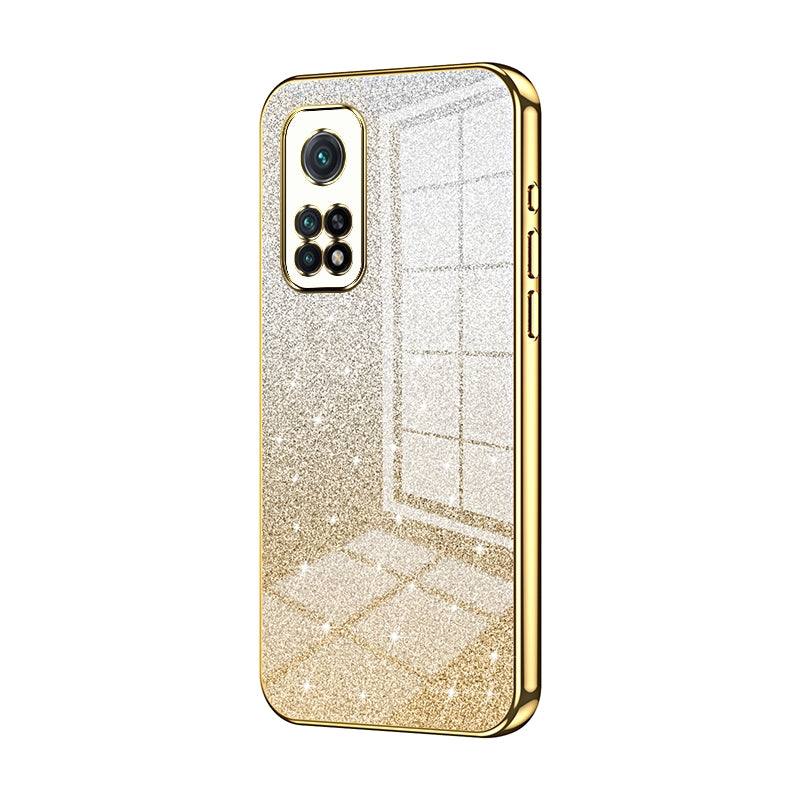Xiaomi Redmi K30S Luxury Glitter Gradient Powder Electroplated Case with Advanced Protection and Style