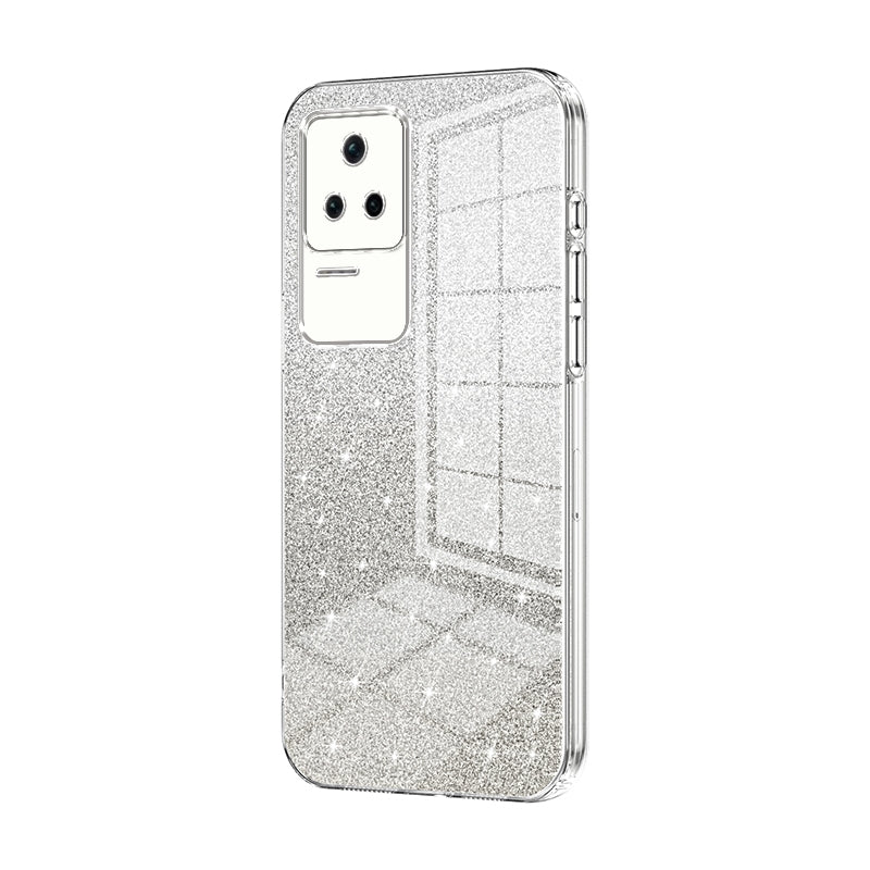Xiaomi Redmi K40S Luxury Glitter Gradient Powder Electroplated Case with Advanced Protection and Style