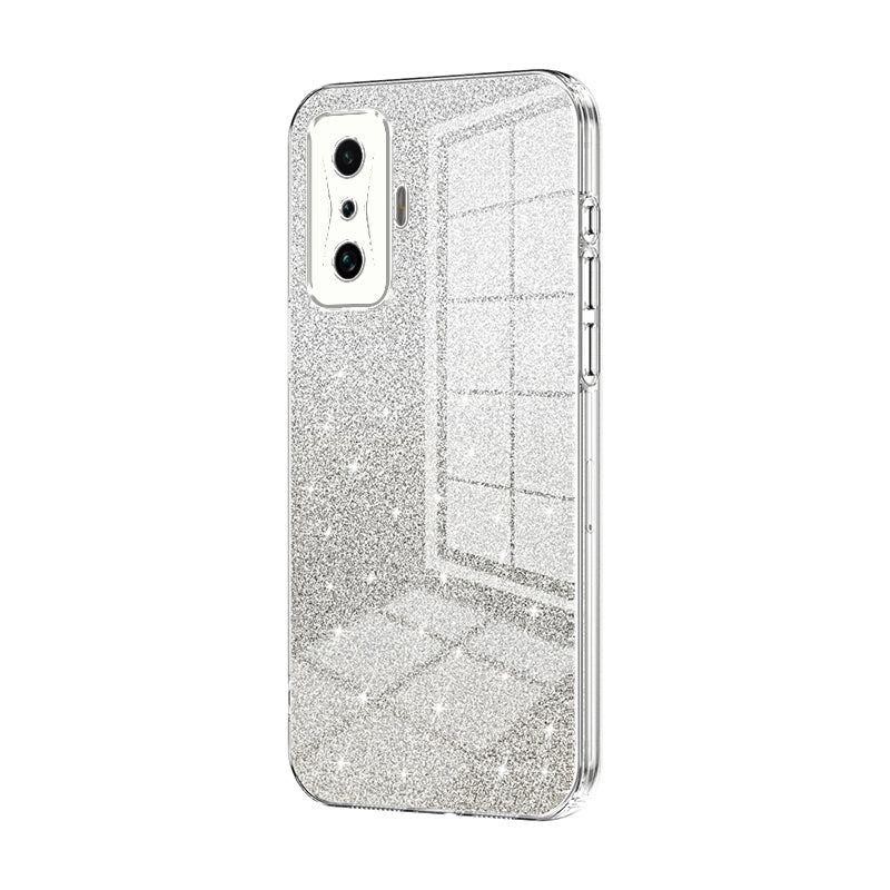 Xiaomi Redmi K50 Gaming Luxury Glitter Gradient Powder Electroplated Case with Advanced Protection and Style