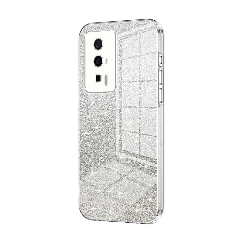 Xiaomi Redmi K60 Luxury Glitter Gradient Powder Electroplated Case with Advanced Protection and Style