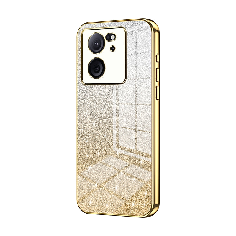 Xiaomi Redmi K60 Ultra Luxury Glitter Gradient Powder Electroplated Case with Advanced Protection and Style