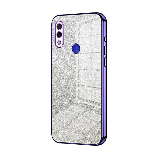 Xiaomi Redmi Note 7 Luxury Glitter Gradient Powder Electroplated Case with Advanced Protection and Style