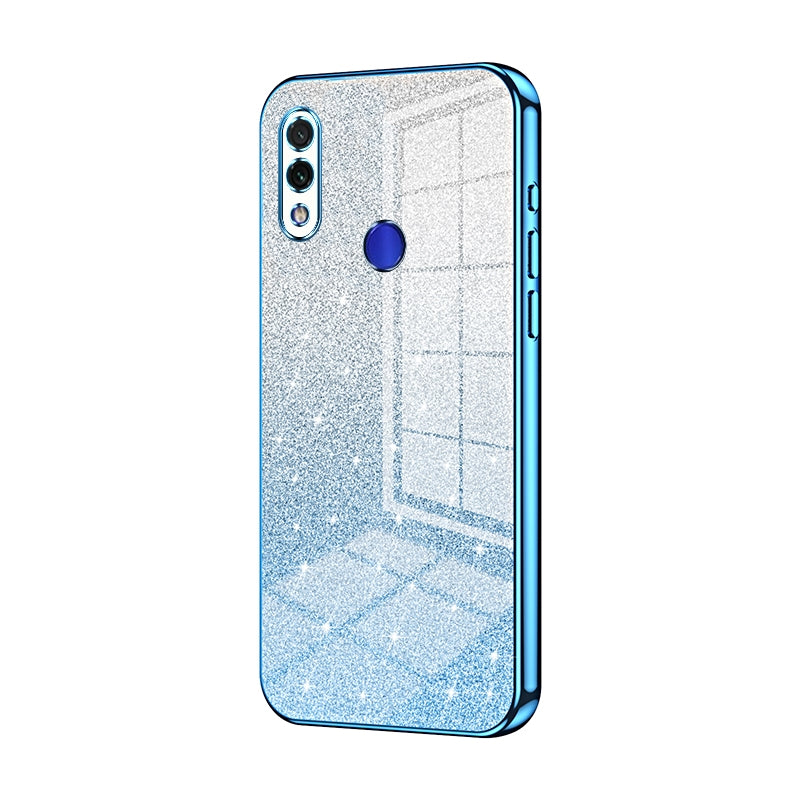 Xiaomi Redmi Note 7 Pro Luxury Glitter Gradient Powder Electroplated Case with Advanced Protection and Style
