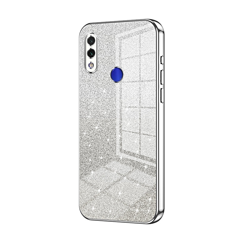 Xiaomi Redmi Note 7 Luxury Glitter Gradient Powder Electroplated Case with Advanced Protection and Style
