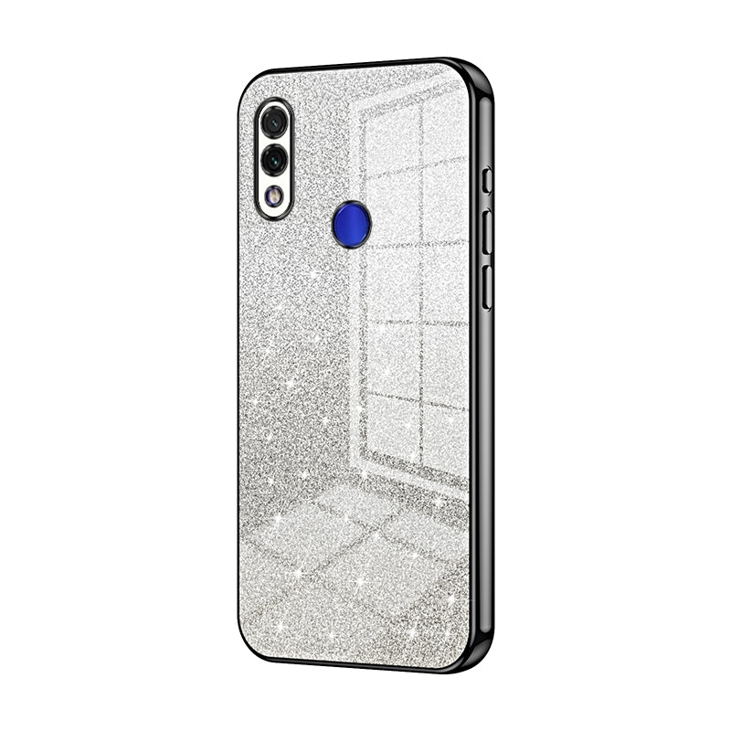 Xiaomi Redmi Note 7 Pro Luxury Glitter Gradient Powder Electroplated Case with Advanced Protection and Style