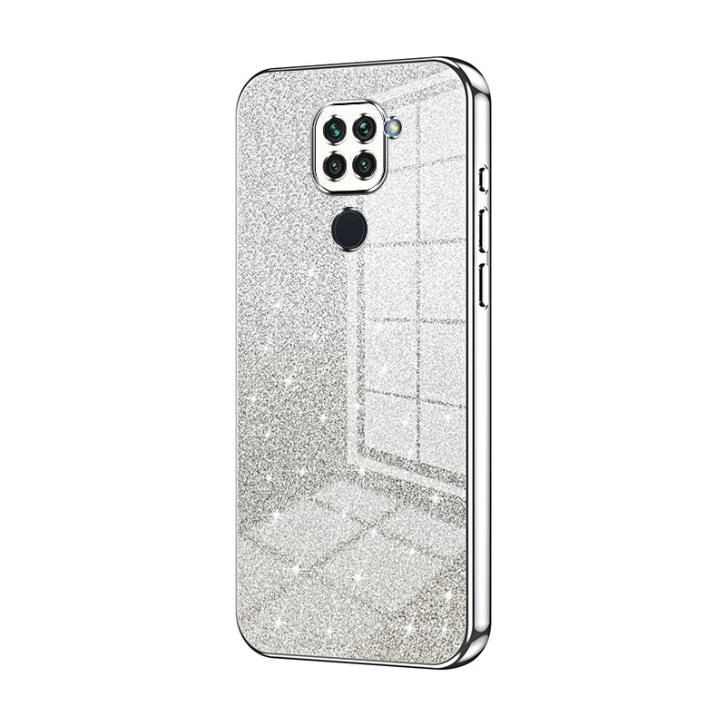Xiaomi Redmi Note 9 Luxury Glitter Gradient Powder Electroplated Case with Advanced Protection and Style