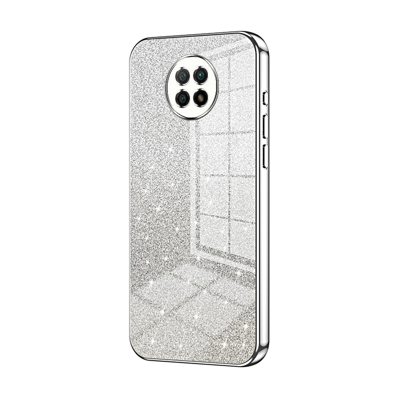 Xiaomi Redmi Note 9 5G Luxury Glitter Gradient Powder Electroplated Case with Advanced Protection and Style
