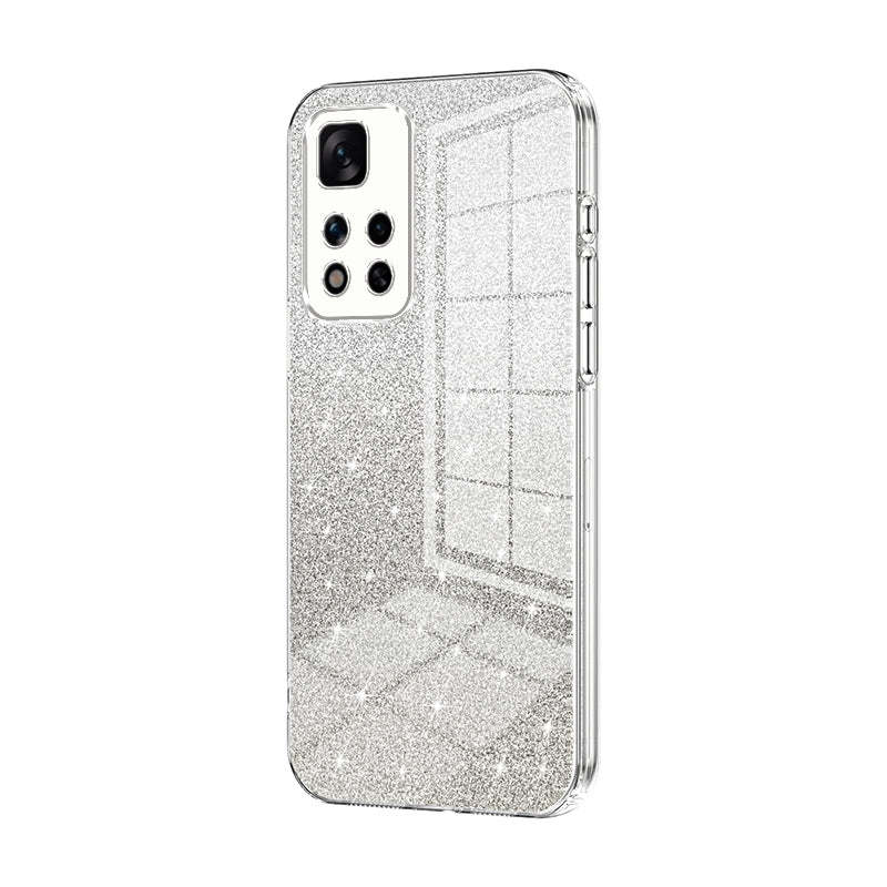 Xiaomi Redmi Note 11 Pro+ 5G Luxury Glitter Gradient Powder Electroplated Case with Advanced Protection and Style