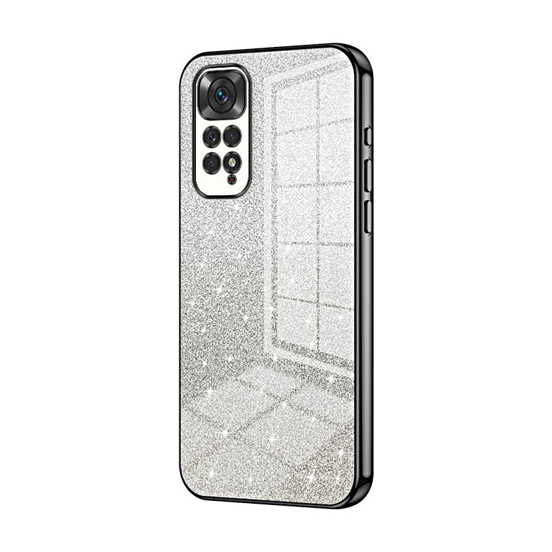 Xiaomi Redmi Note 11S Luxury Glitter Gradient Powder Electroplated Case with Advanced Protection and Style