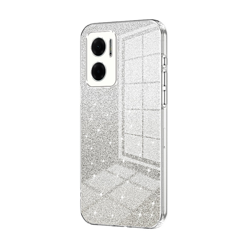 Xiaomi Redmi Note 11E Luxury Glitter Gradient Powder Electroplated Case with Advanced Protection and Style