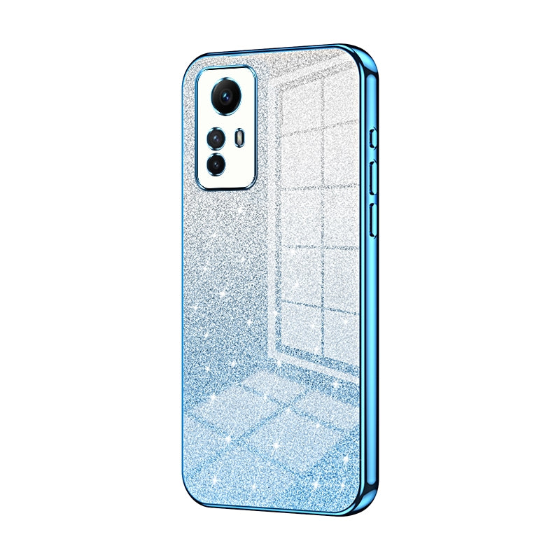 Xiaomi Redmi Note 12S Luxury Glitter Gradient Powder Electroplated Case with Advanced Protection and Style