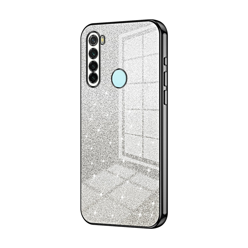 Xiaomi Redmi Note 8 Luxury Glitter Gradient Powder Electroplated Case with Advanced Protection and Style