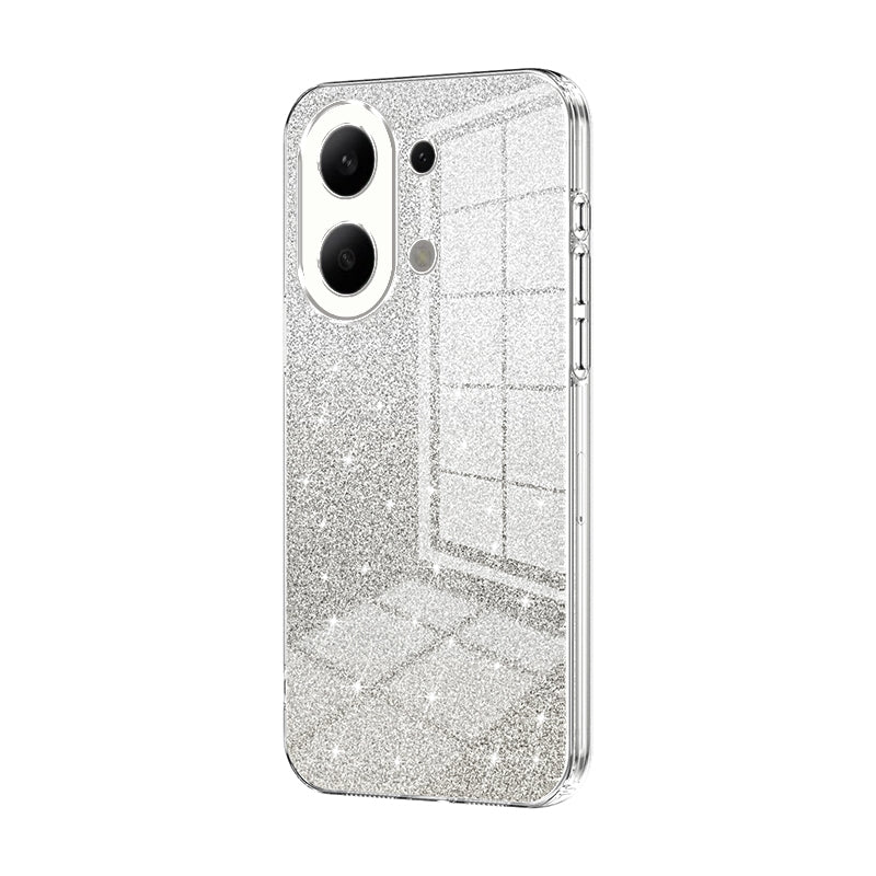 Xiaomi Redmi Note 13 4G Luxury Glitter Gradient Powder Electroplated Case with Advanced Protection and Style