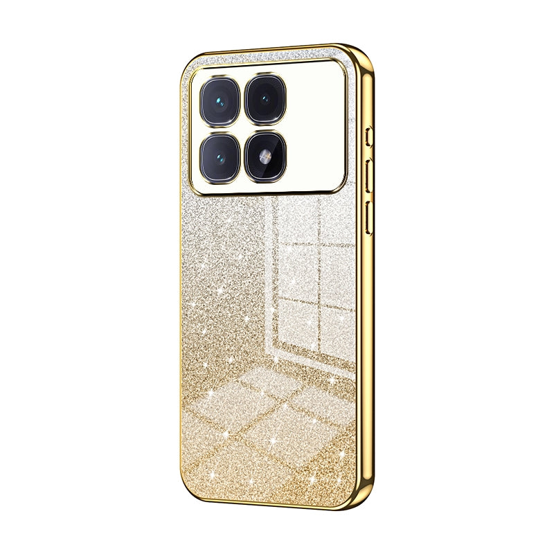 Xiaomi Redmi K70 Ultra Luxury Glitter Gradient Powder Electroplated Case with Advanced Protection and Style