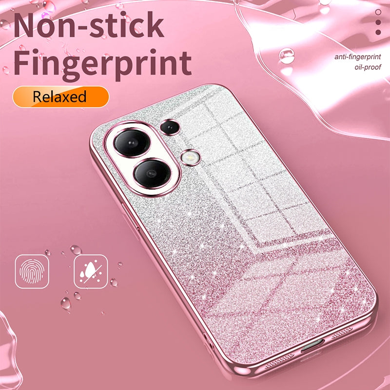 Xiaomi Civi 1S Luxury Glitter Gradient Powder Electroplated Case with Advanced Protection and Style