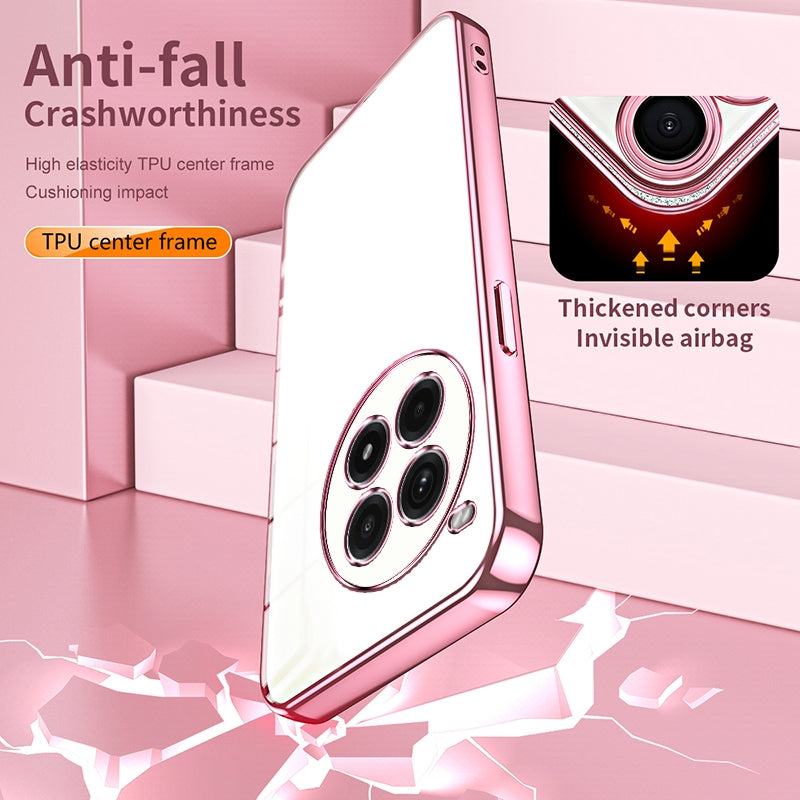 OnePlus Ace 3 Pro Case - Transparent Plating & Precision Hole Design for Luxury and Protection-buycases.co.uk