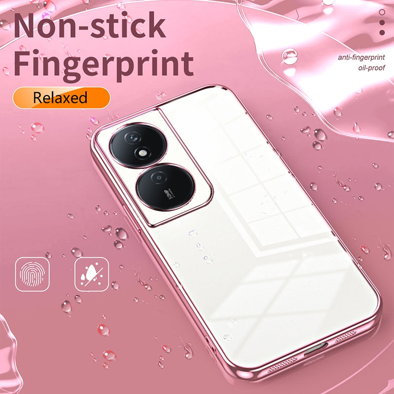 Honor Play 50 Plus Case - Transparent Plating & Precision Hole Design for Luxury and Protection-buycases.co.uk