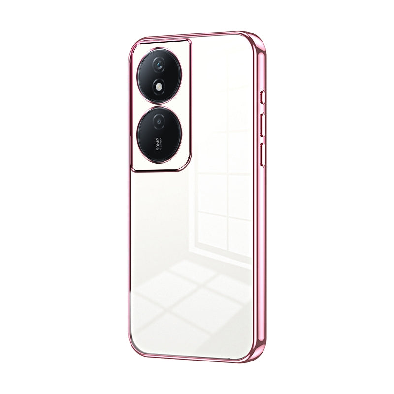 Honor Play 50 Plus Case - Transparent Plating & Precision Hole Design for Luxury and Protection-buycases.co.uk