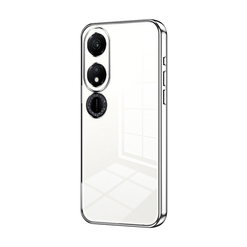 Honor Play 40 Case - Transparent Plating & Precision Hole Design for Luxury and Protection-buycases.co.uk