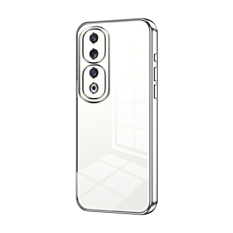 Honor 90 Pro Case - Transparent Plating & Precision Hole Design for Luxury and Protection-buycases.co.uk