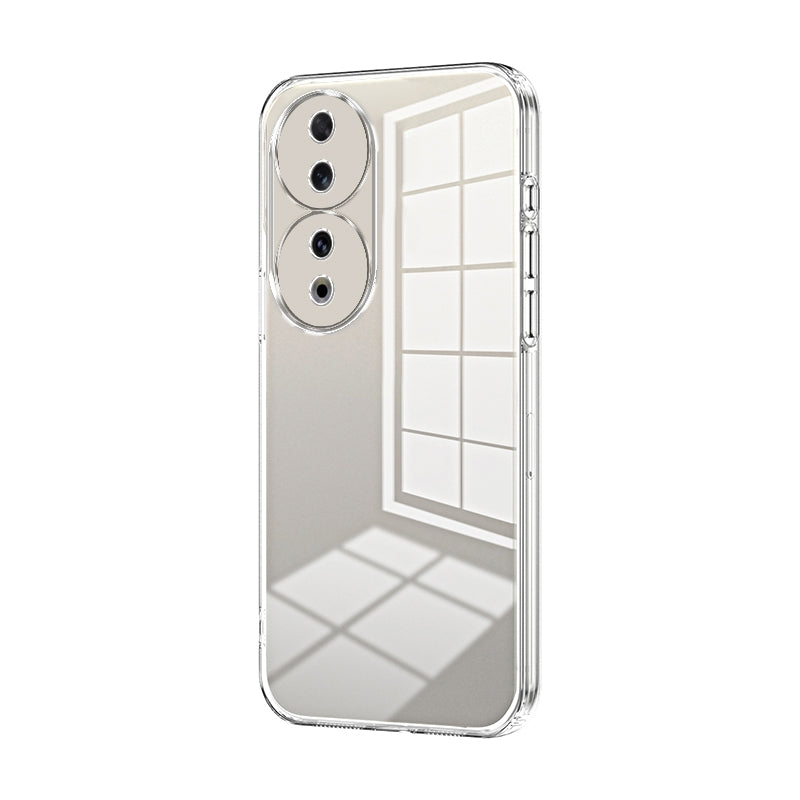 Honor 90 Case - Transparent Plating & Precision Hole Design for Luxury and Protection-buycases.co.uk