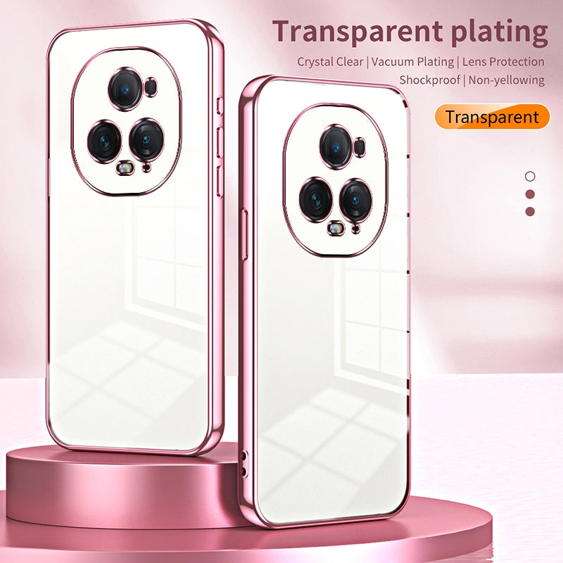 Honor Magic5 Ultimate Case - Transparent Plating & Precision Hole Design for Luxury and Protection-buycases.co.uk