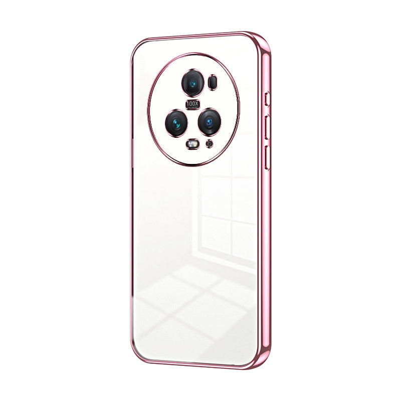 Honor Magic5 Pro Case - Transparent Plating & Precision Hole Design for Luxury and Protection-buycases.co.uk