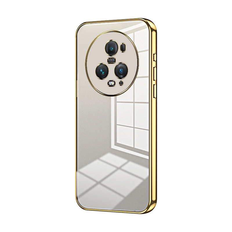 Honor Magic5 Pro Case - Transparent Plating & Precision Hole Design for Luxury and Protection-buycases.co.uk