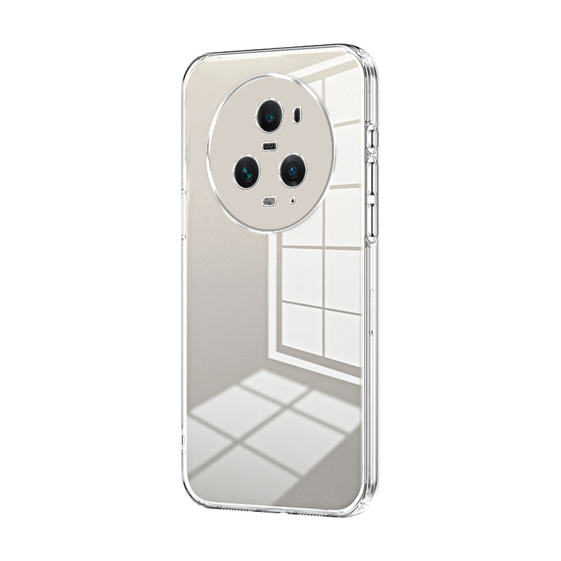 Honor Magic5 Pro Case - Transparent Plating & Precision Hole Design for Luxury and Protection-buycases.co.uk