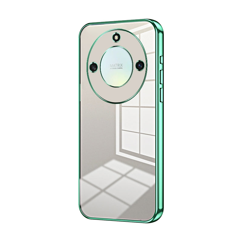 Honor X40 5G Case - Transparent Plating & Precision Hole Design for Luxury and Protection-buycases.co.uk